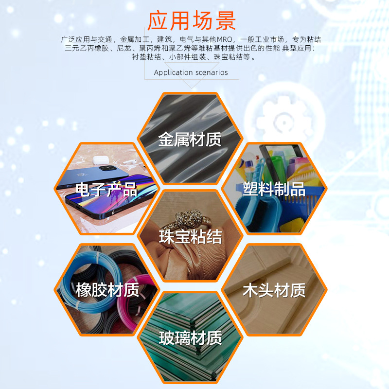 美国原装3MPR100 医用等级塑料和橡胶粘接胶水强力快干胶3M PR100